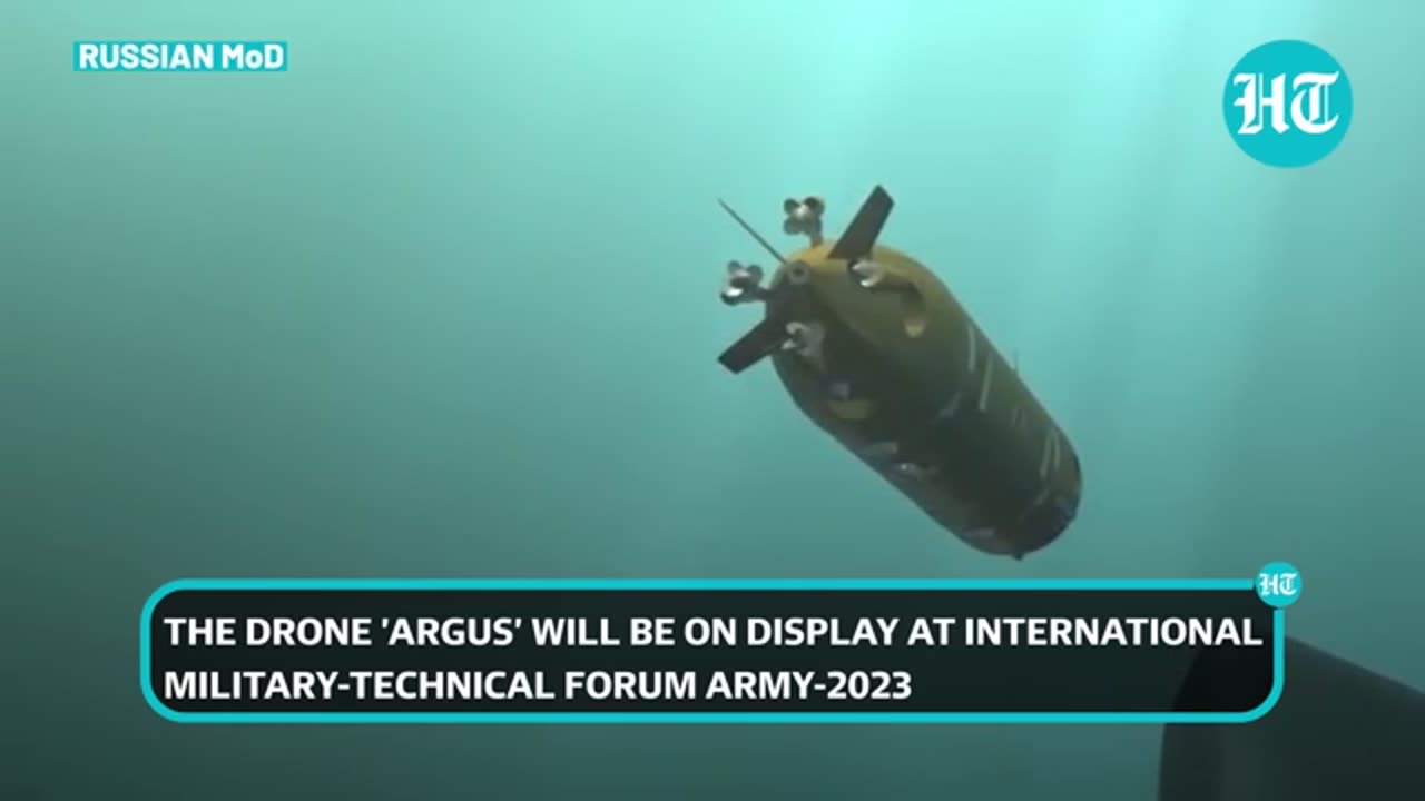 Russia Unveils Maritime Drone To Counter Western & Ukrainian Sabotage Attempts | Watch