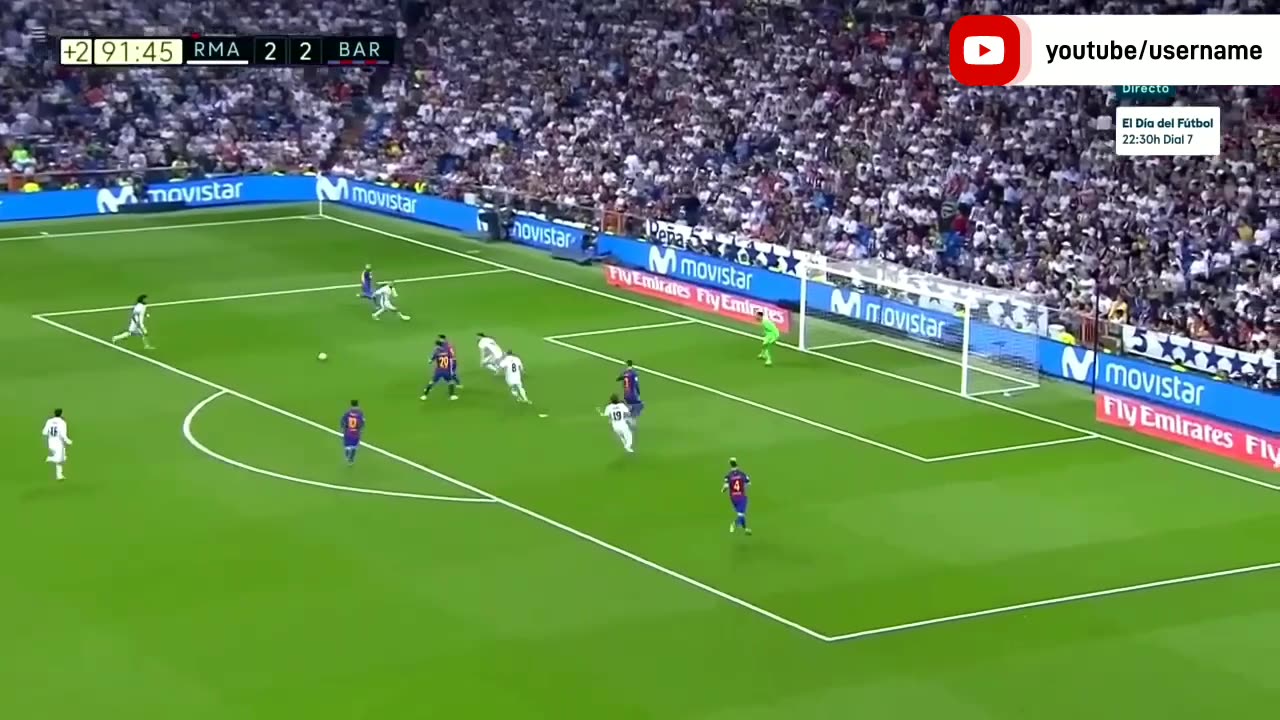 Real vs Barca 2016/2017 clasico