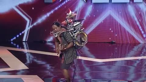 One Man Band by Yon Gondrong AUDITION - Indonesia's God Tilent [HD]