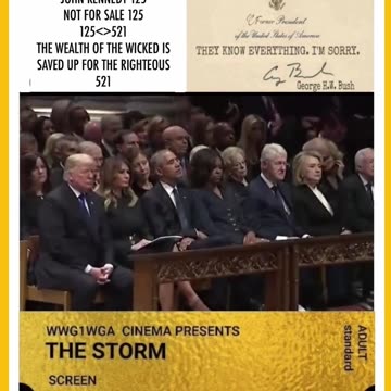 "They have everything", G Bush.