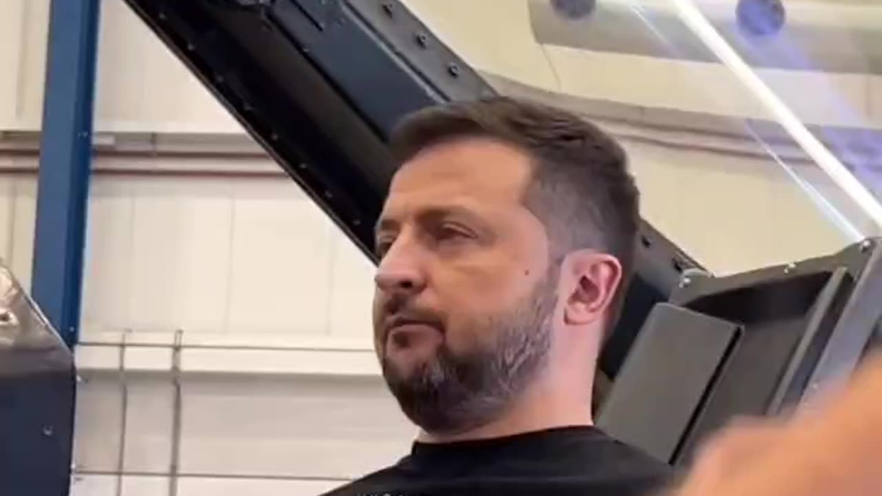 Zelensky is high as a kite in an F-16, despite being on the ground.