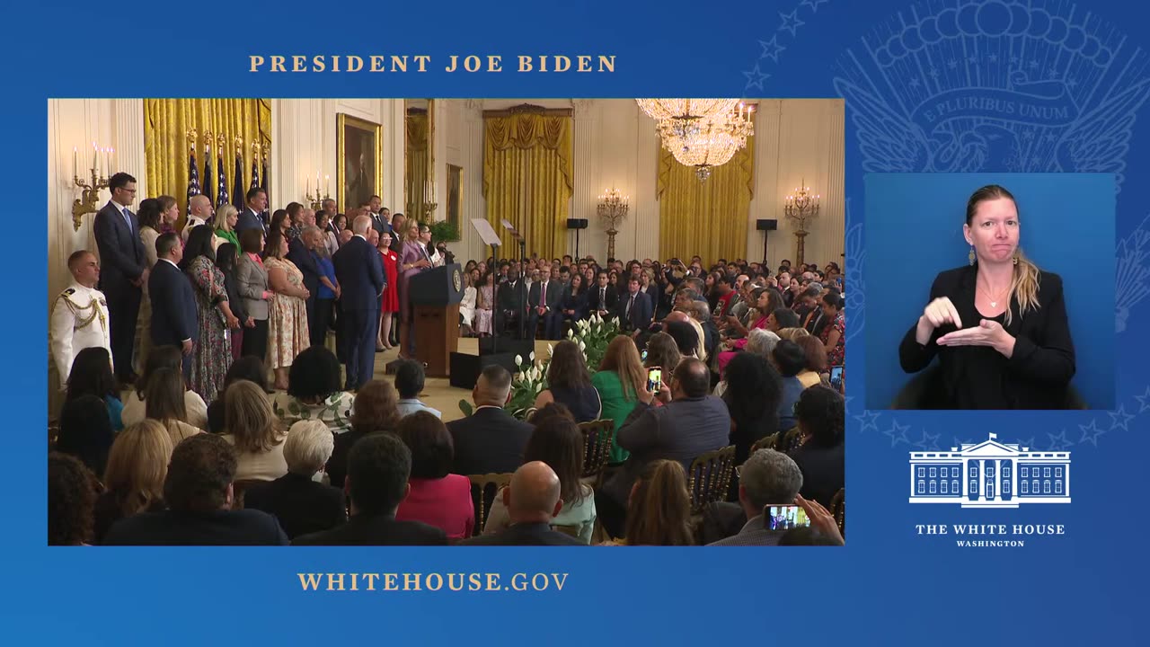 President Biden and the First Lady Host an Event Marking the 12th Anniversary of DACA