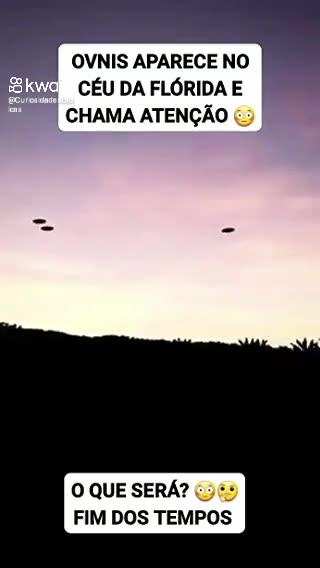 UFO Appears In Florida Sky Today 5/2023