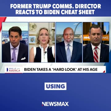 FORMER TRUMP Comms. DIRECTOR REACTS TO BIDEN CHEAT SHEET