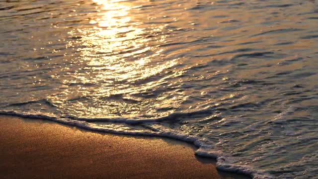 Beach and sunset