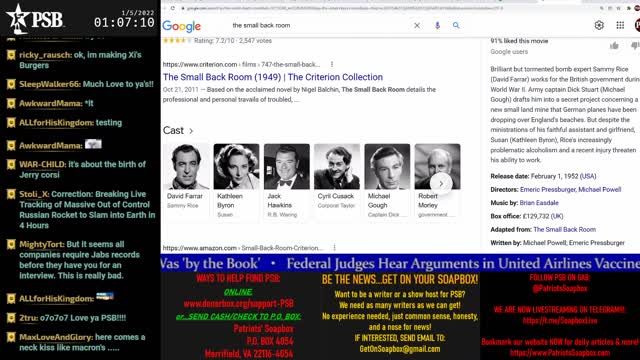 2022-01-05 01:00 EST - PSB Movie: with Pamphlet