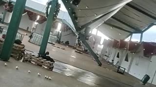 Strong Winds Destroy Event Structure in Brazil