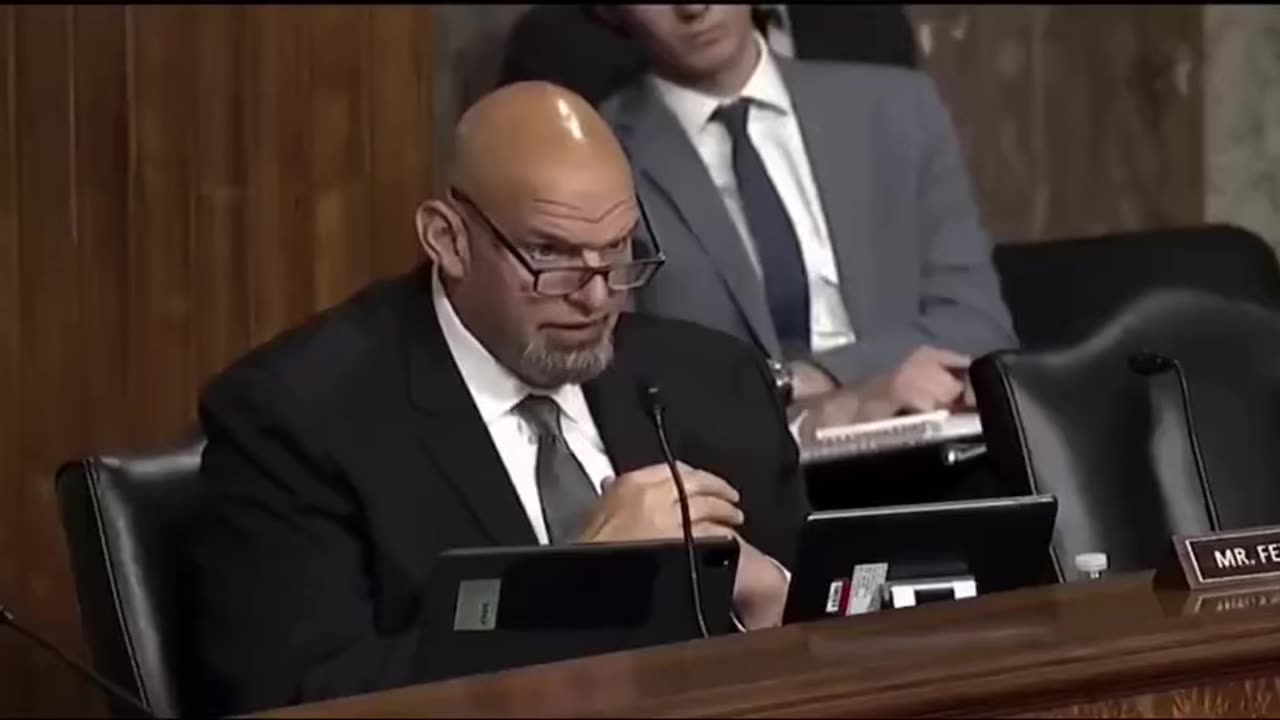 Brain 🧠 dead ☠️ Senator Fetterman of PA