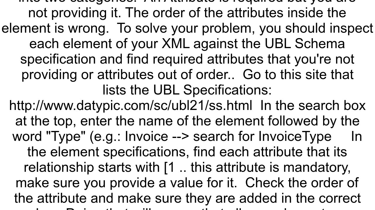 Schema validation failed XML does not comply with UBL 21 standards in line with ZATCA specification