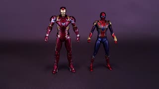 Threezero Avengers: The Infinity Saga DLX Iron Spider 1/12 Scale Action Figure