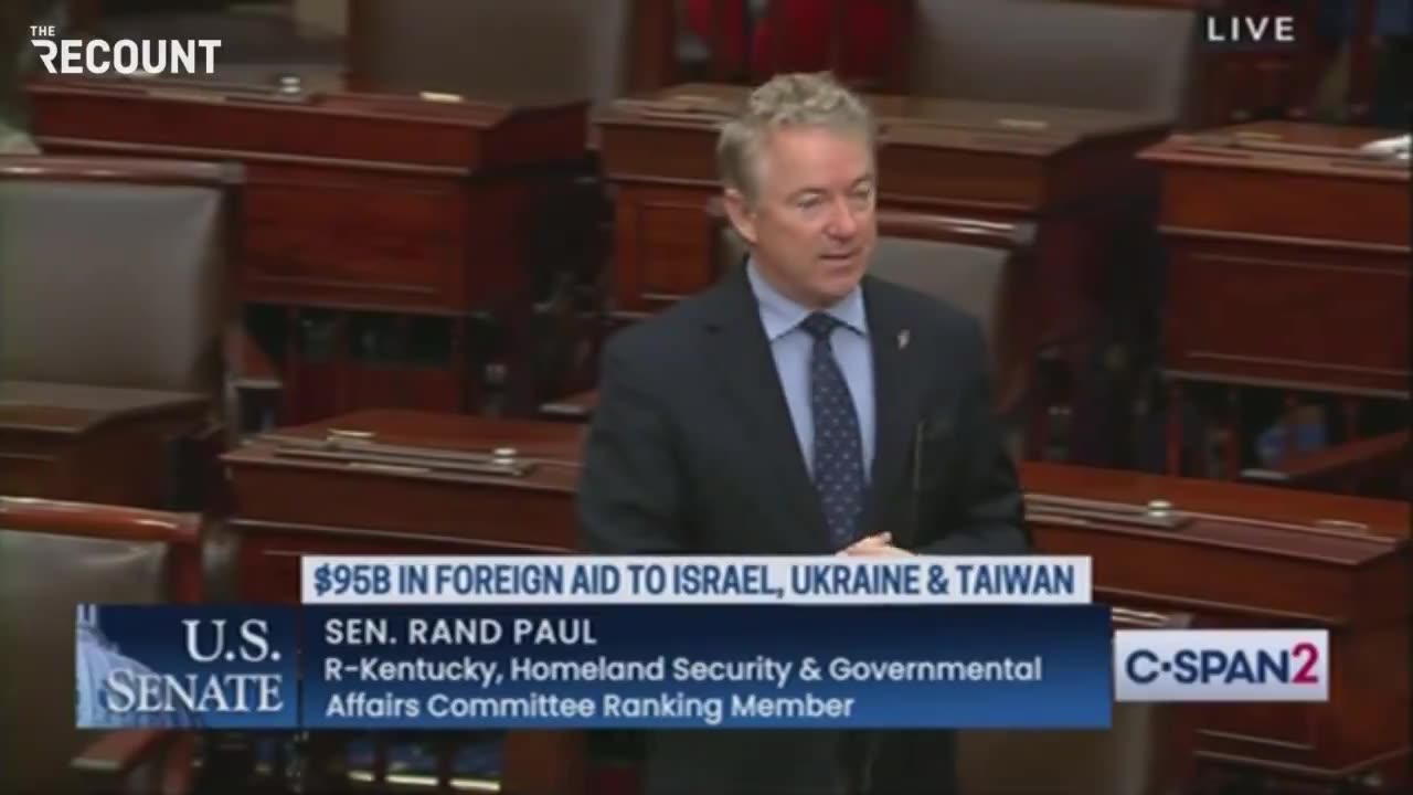 Rand Paul Open the champagne, pop the cork! The Senate Democrat leader and the Republican leader