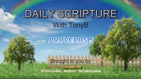 Proverbs 5 NIV