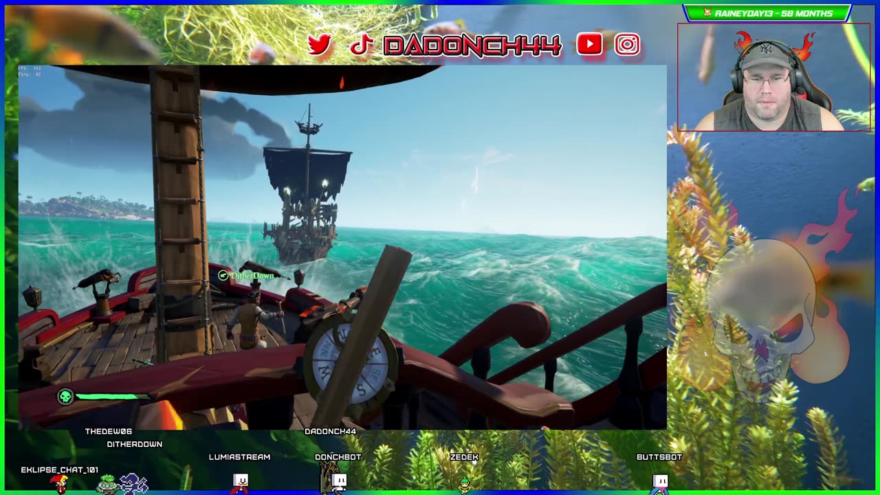 Sailing the Seas Looking for Booty!