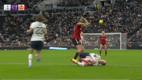 Ella Toone Red Card vs Spurs