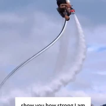 His control is amazing! 🤩 Incredible skill!