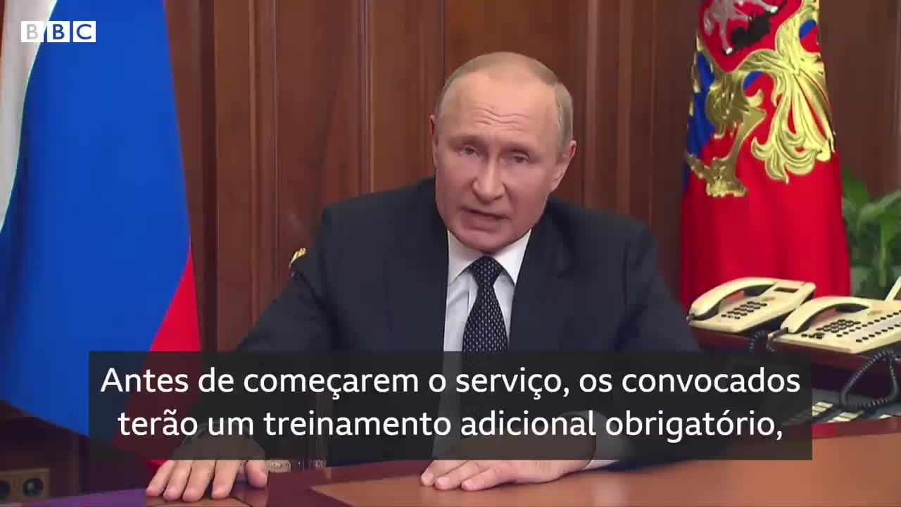 Putin promete acirrar guerra na Ucrânia