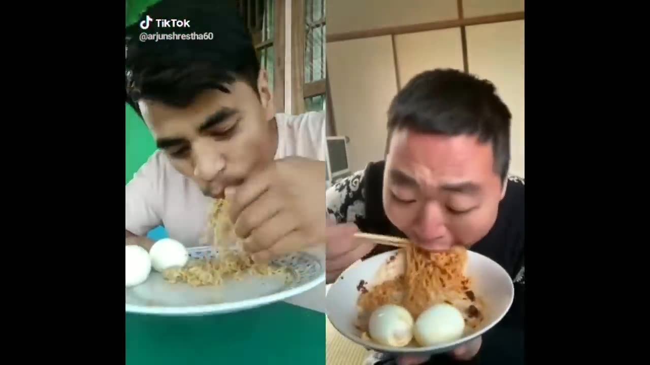 Funny Food Challange On TikTok | Who will win INDIA Vs CHINA