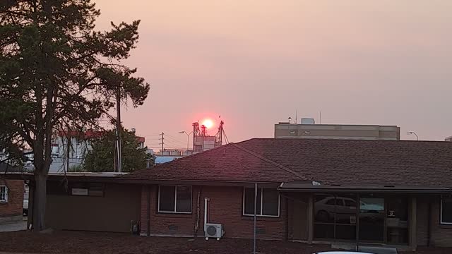 Smokey sun