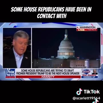 Trump For Speaker Of The House