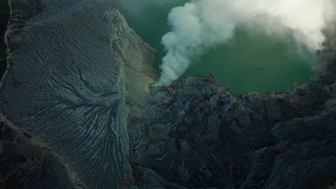 Travel To Indonesia _ Drone Aerial View _