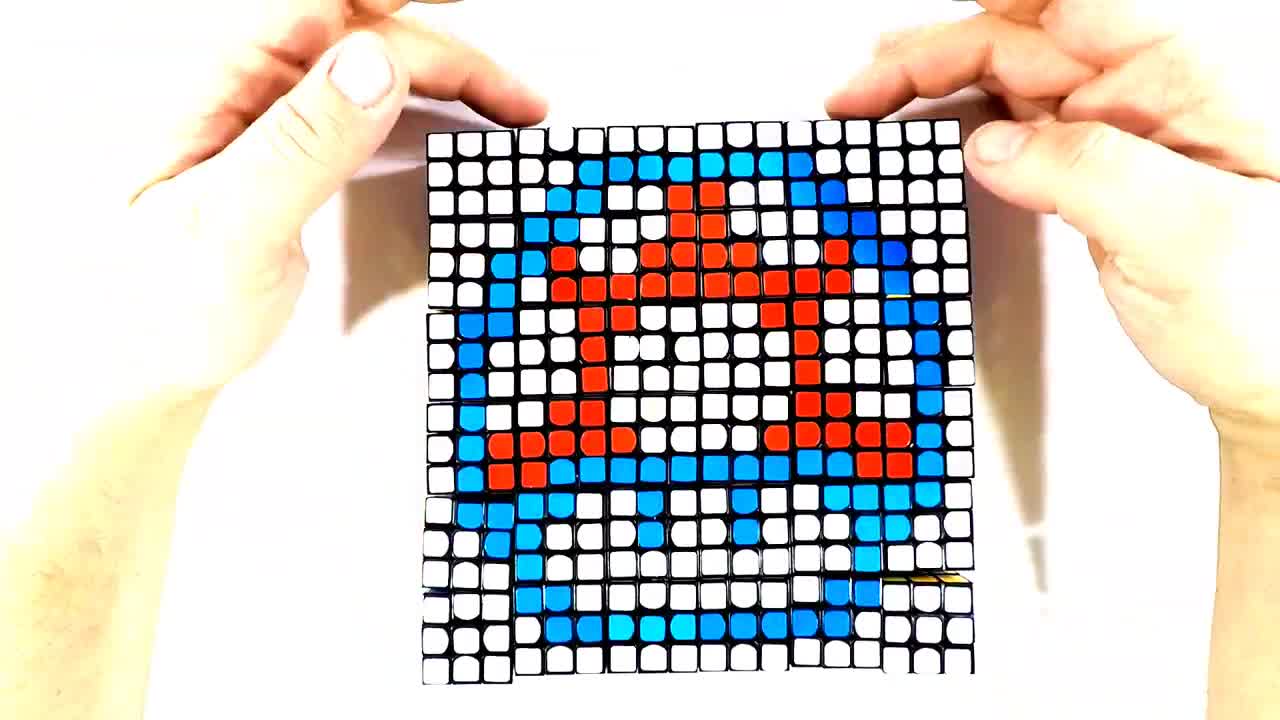 Rubik's Cube Pixel Art - Episode 5