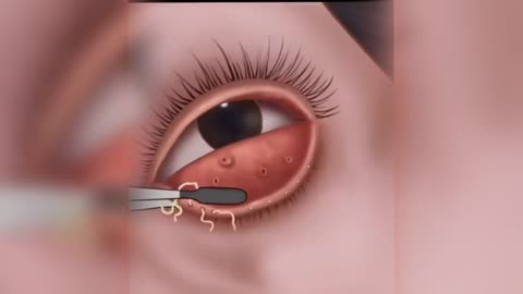 ASMR EYE TREATMENT ANIMATION 👁️🥶