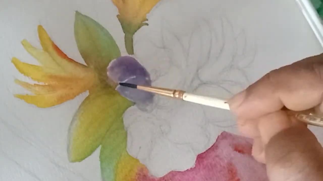 water colour painting