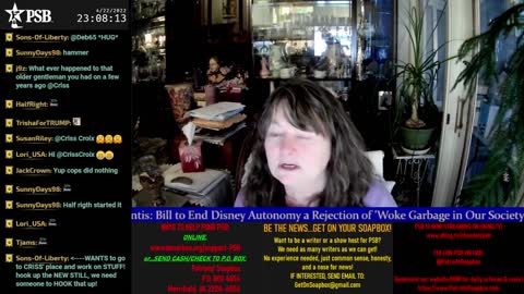 2022-04-22 23:00 EDT - Crossing the Matrix: with Chris