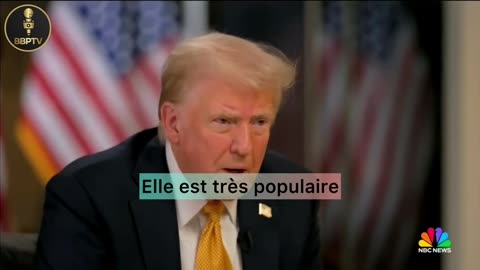 Trump explique qu' IL Y A DES GENS TRÈS NERVEUX EN CE MOMENT, ET À JUSTE TITRE.