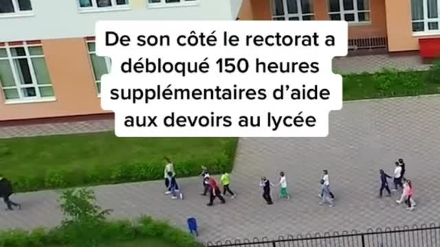14 high school students, including 12 minors, found themselves in police custody in France...