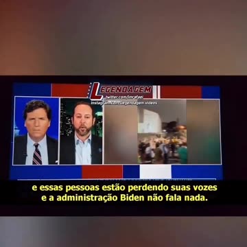 Tucker Carlson talks about acts of aggression against the Brazilian Right in the 2022 elections