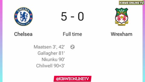 Chelsea vs Wrexham (5-0), All Goals Results And Extended Highlights Friendly Match Ian Maatsen Goals