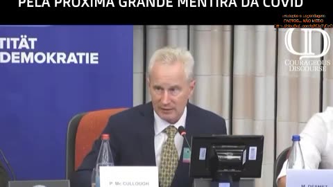 💥DR. PETER MCCULLOGH: NÃO SE DEIXEM ENGANAR PELA PRÓXIMA GRANDE MENTIRA DA COVID💥
