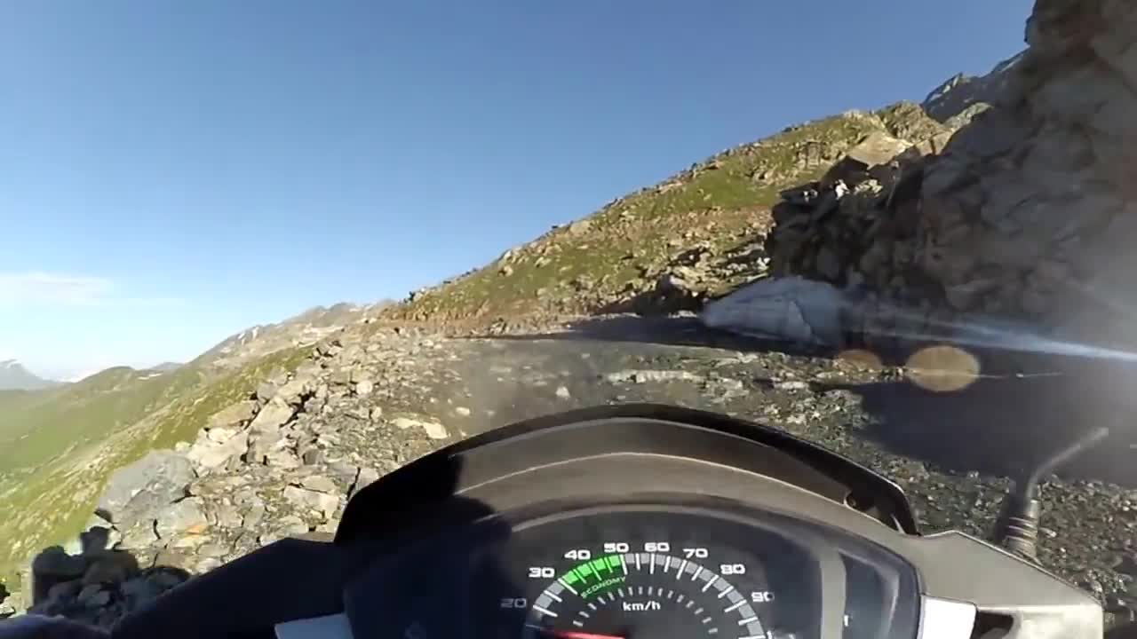 World's Most Dangerous Road for a Moped