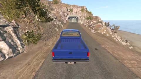 lamborghini crashed in beamng drive