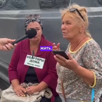 Russian-speaking Ukrainian babushkas in Odessa want peace.
