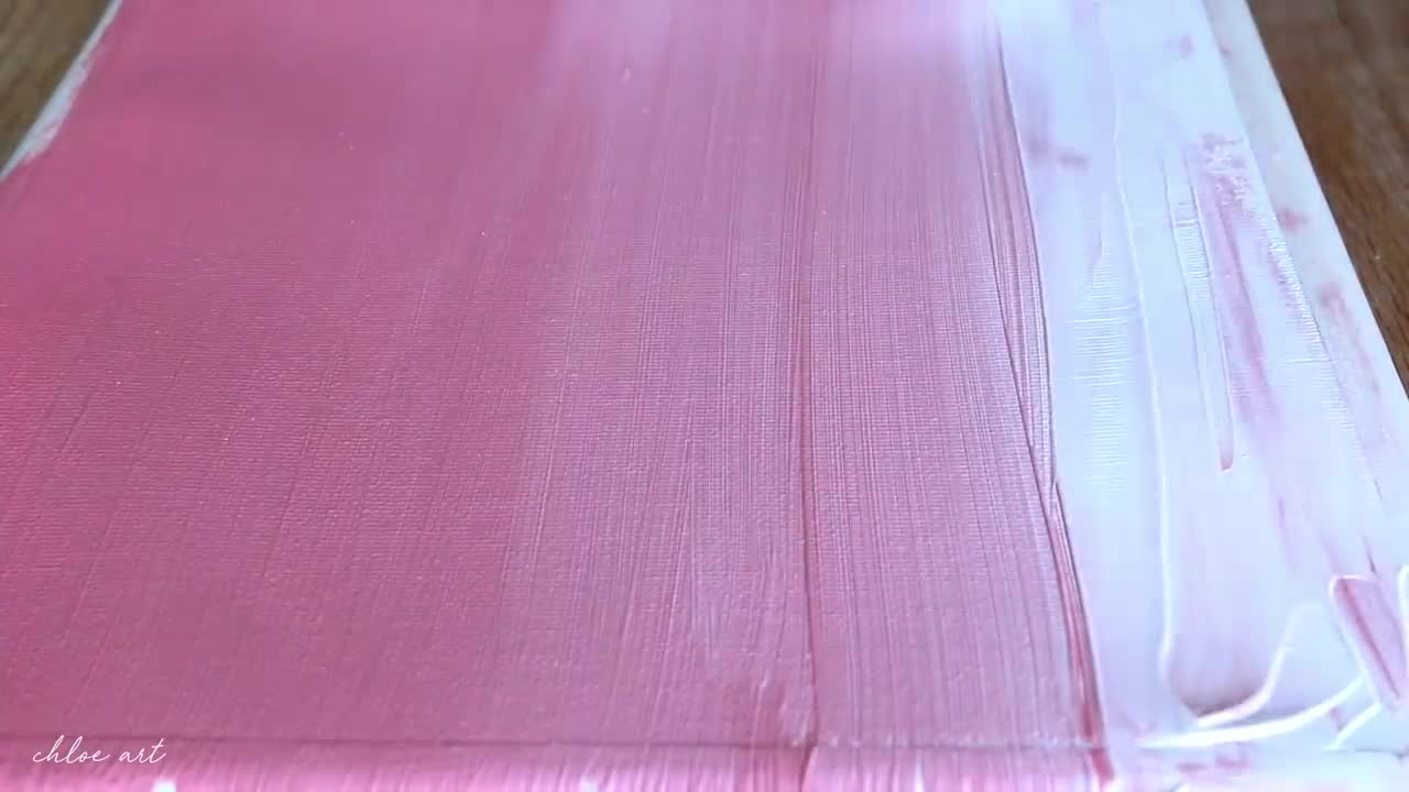 Acrylic painting | Pink Cloud Painting | Painting Tutorial for beginners
