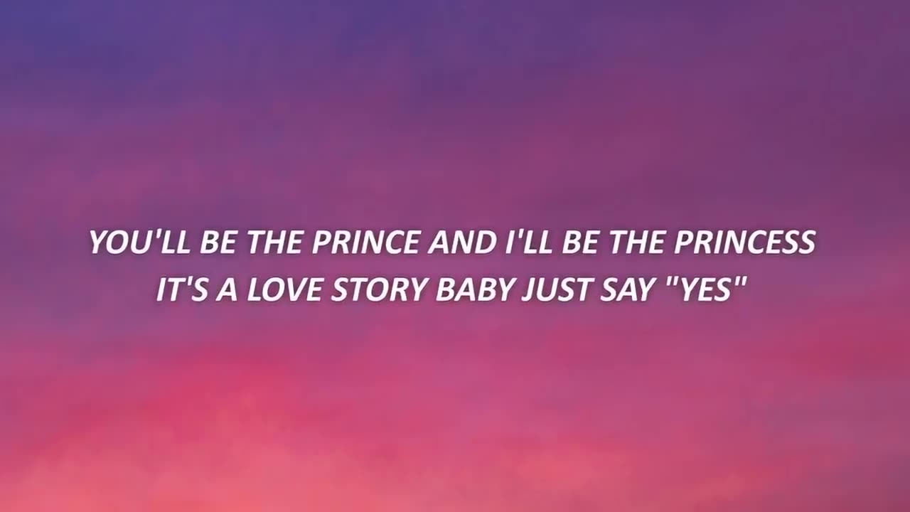 Taylor Swift - Love Story Full Song (Lyrics) romeo save me