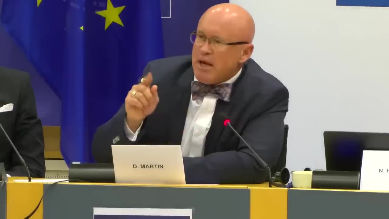 David E Martin talk in the 3rd International Covid Summit: European Union May 2023 - London Real