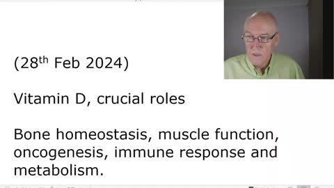 Vitamin D research, definitive and significant (Dr. John Campbell - April 2024)