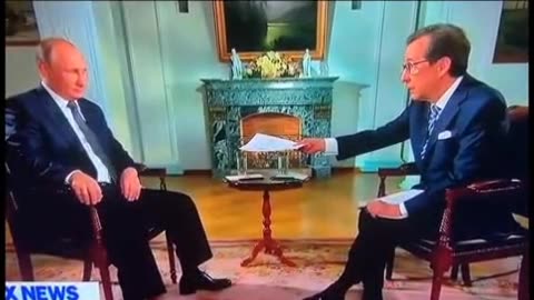 Remember Chris Wallace pushing Russia Hoax on Putin.