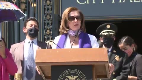 Pelosi Takes Stage at Event and Jokes Around Without Acknowledging Deaths in Afghanistan
