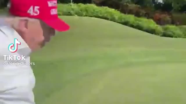 Trump hole in one