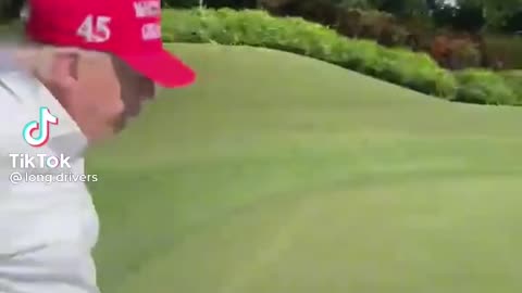 Trump hole in one