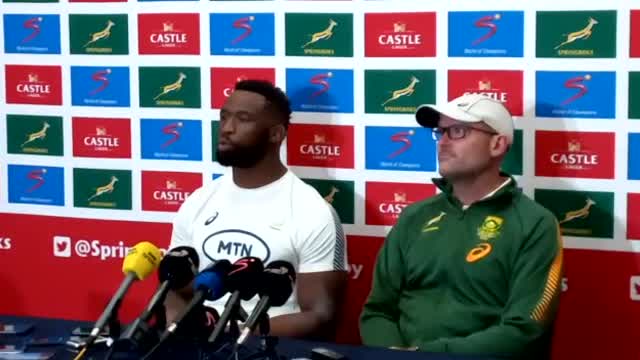 Springbok coach Jacques Nienaber