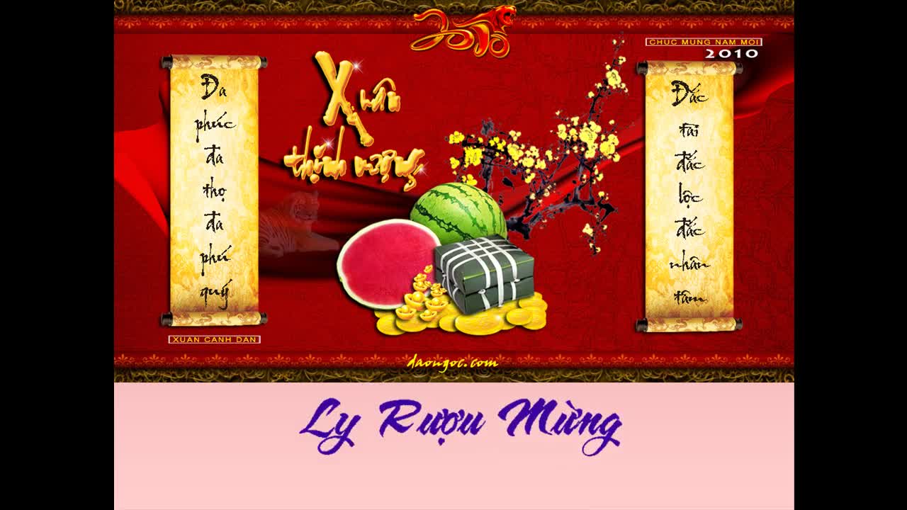 Ly Rượu Mừng