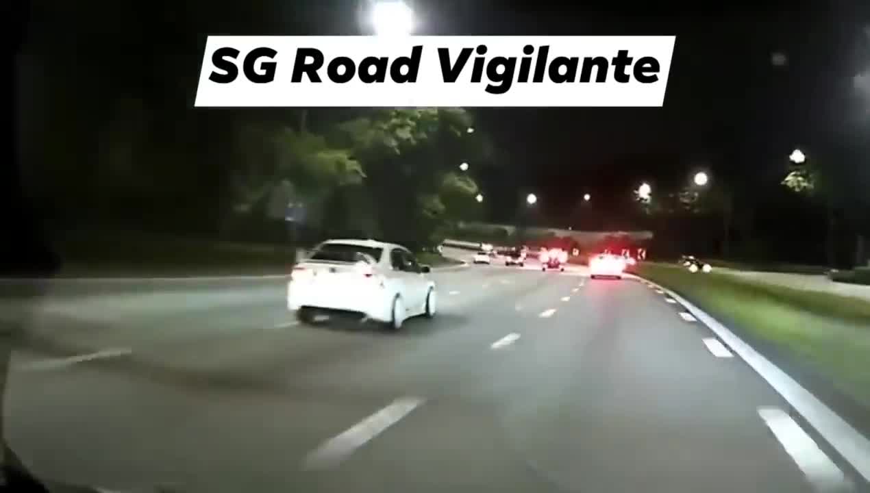 15may2021 3 white honda civic recklessly c