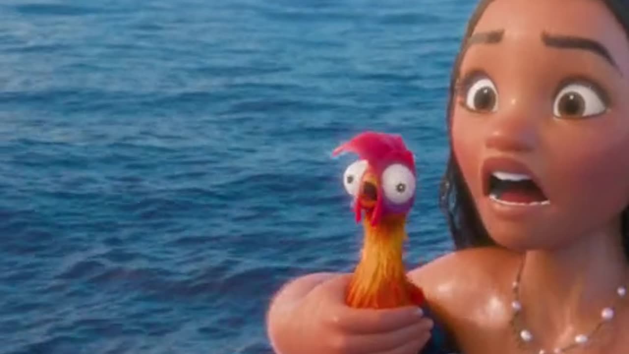 Funny scene of Moana 🤣🤣🤣