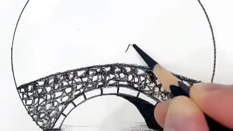 Satisfying Video of Talented People in Drawing Art