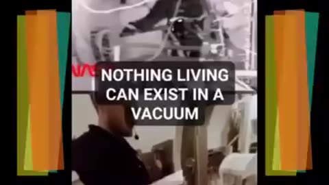 Nothing can survive in a vacuum. This man almost died.